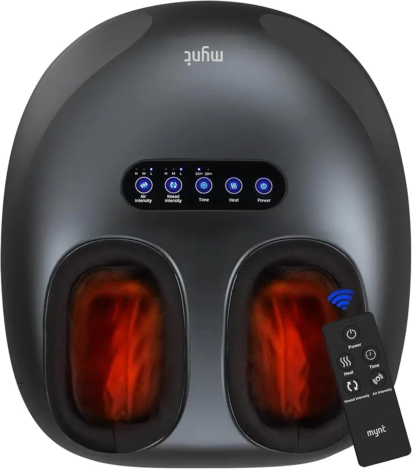 FSA HSA Eligible Shiatsu Foot Massager with Heat T308