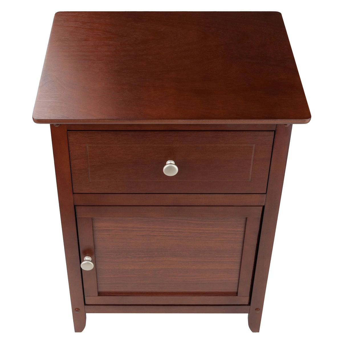 Walnut Finish Accent Table Nightstand H61408