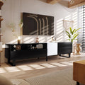 Modern TV Stand with Double Storage Space J57843