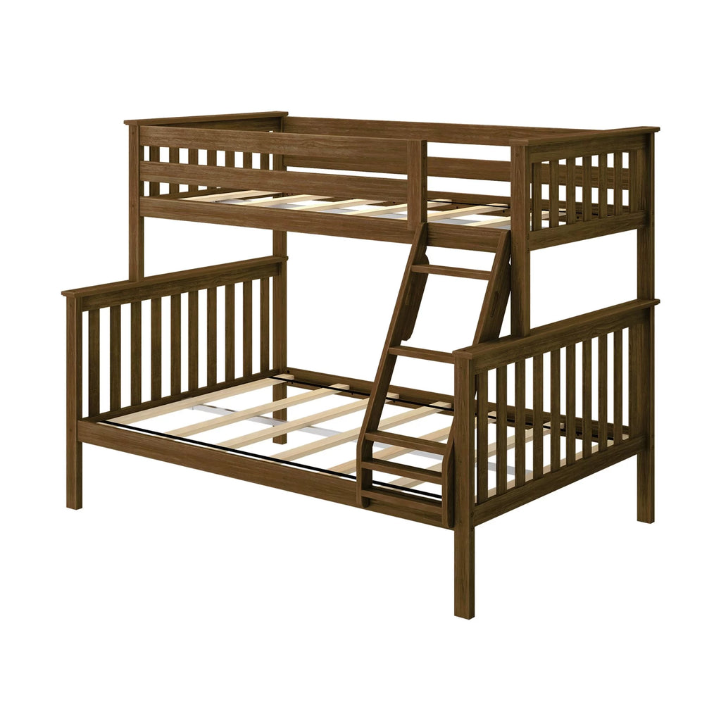 Twin over Full Solid Wood Bunk Bed Y4294