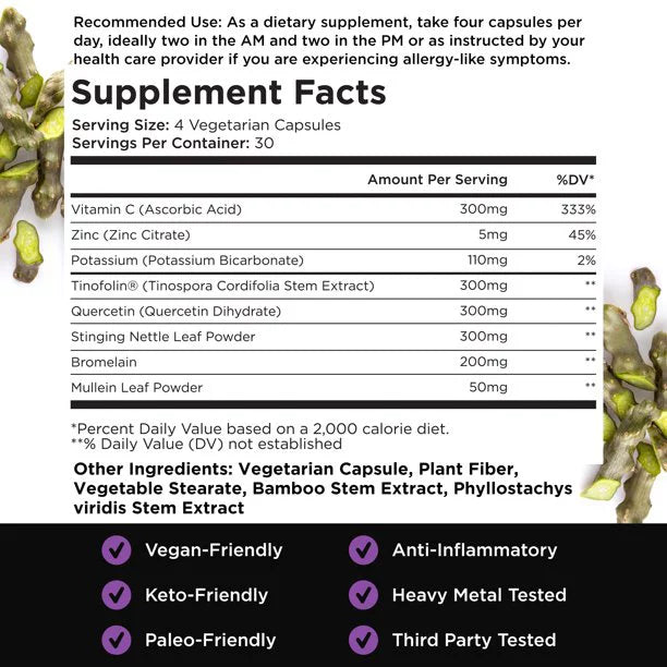 120 Capsules Immune Support Supplement R75109