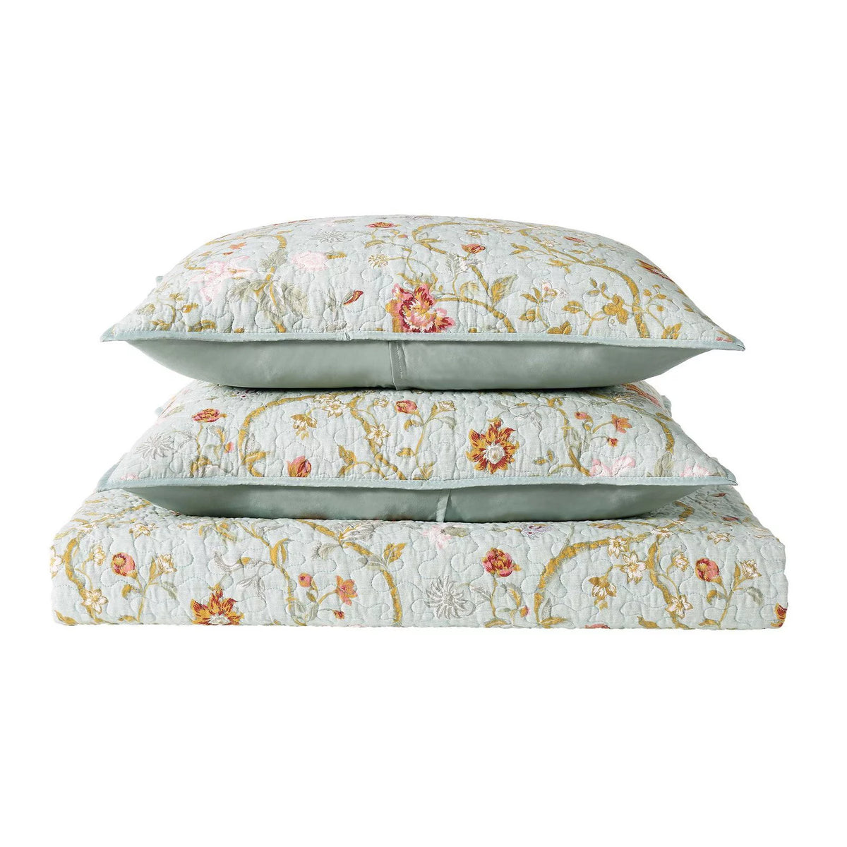 Bedford Blue Full / Queen Quilt Set O410
