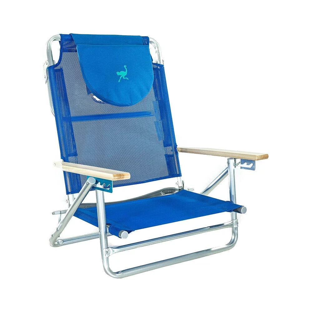 Blue Beach Outdoor Lounging Chair W140413