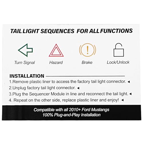 Sequential Tail Light Relay Module Kit 1 Pair K121709