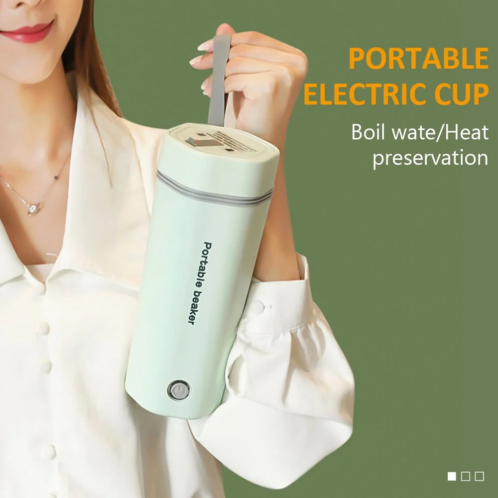 Portable Electric Kettle 350ML Stainless Steel J609017