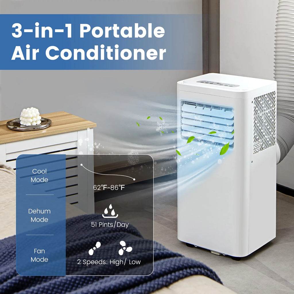 5000 BTU Portable Air Conditioner 3-in-1 S8851