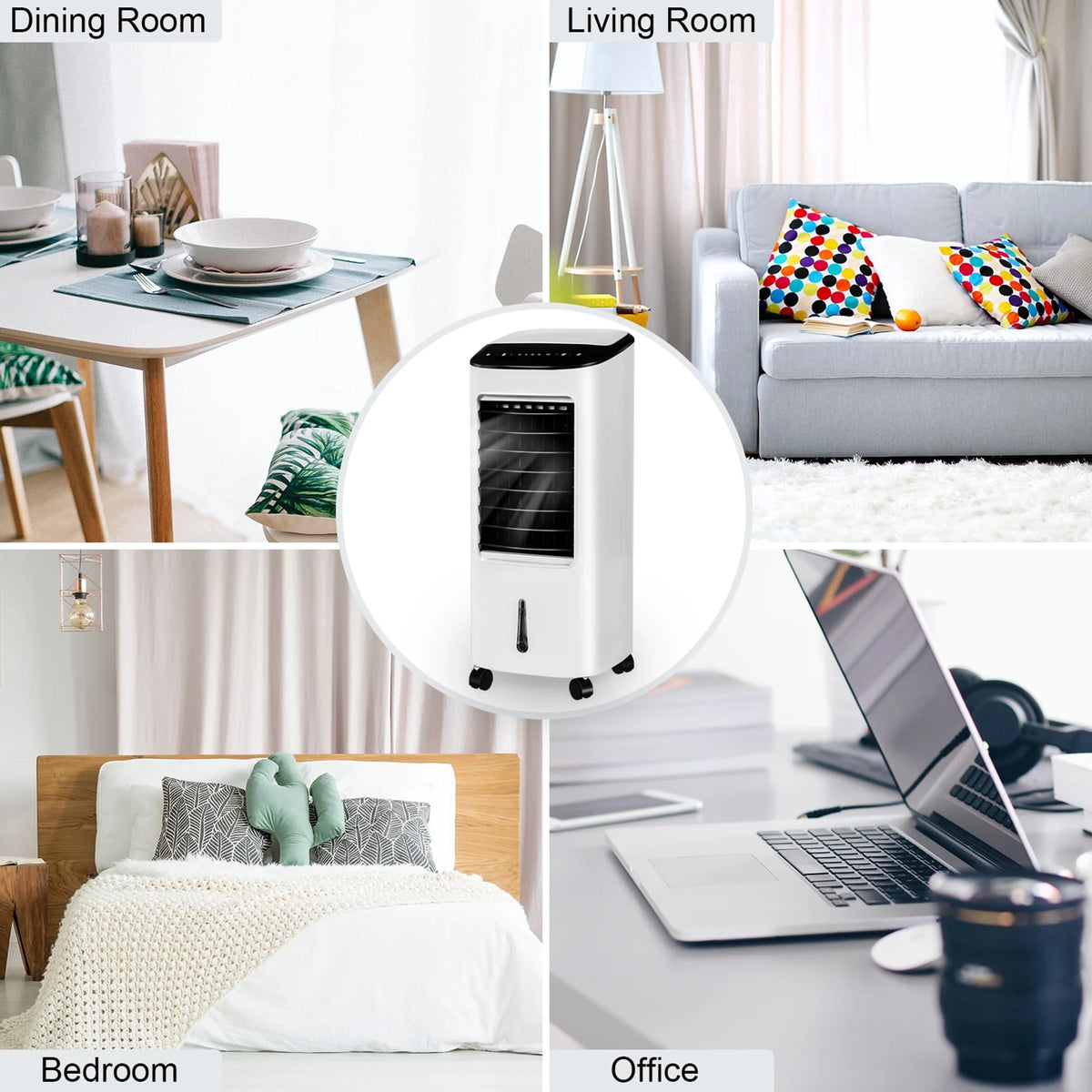 3-in-1 Evaporative Air Cooler Fan with Remote Control E974507