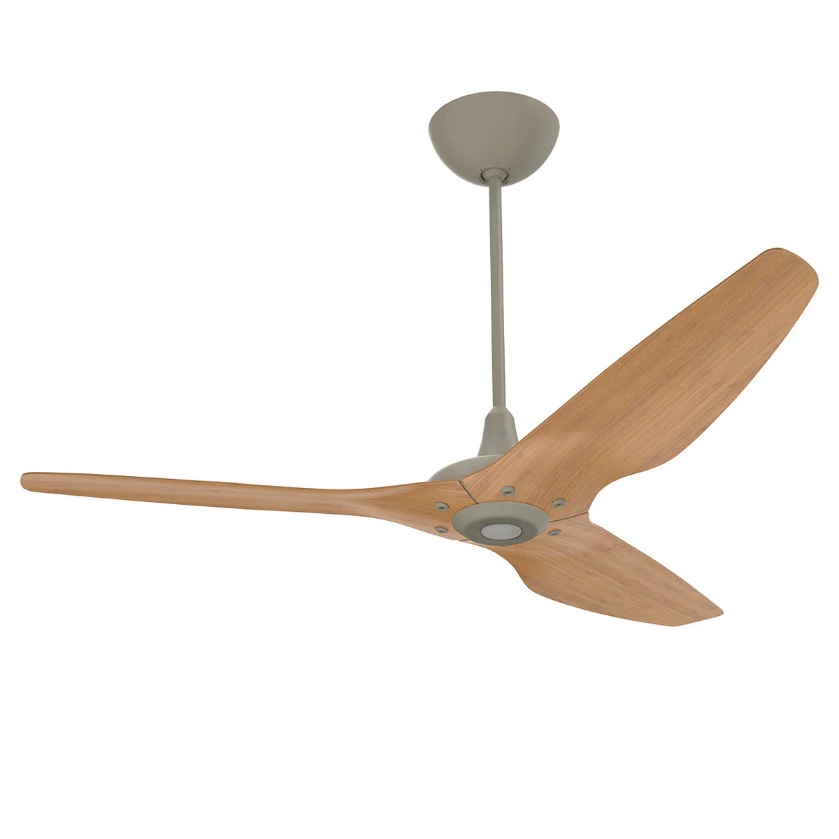 60 Ceiling Fan with Bamboo Blades and Nickel Finish Y6966