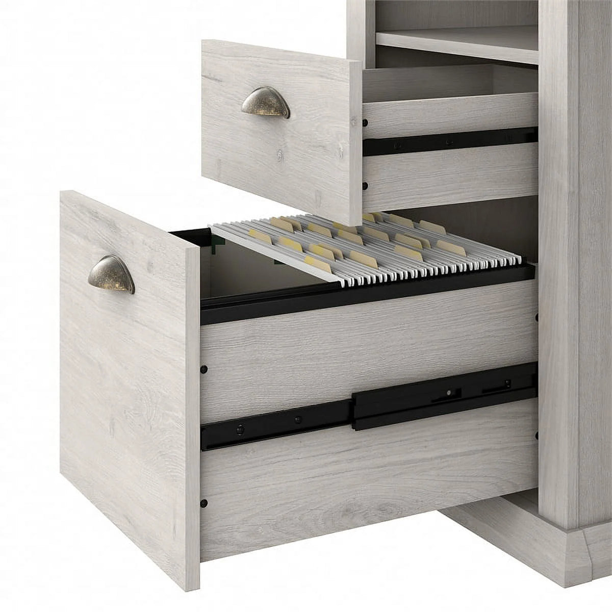 L Shaped Desk with Storage Q46236