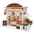 Miniature Dollhouse Kit with Lights and Furniture R44115