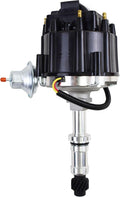HEI Distributor, 8.0mm Spark Plug Wires, and Battery-Pigtail Harness Kit Y33007
