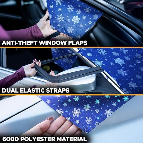 Heavy Duty 600D Oxford Fabric Windshield Cover S540
