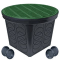 20x22 Round Catch Basin with Green Grate Kit H89619