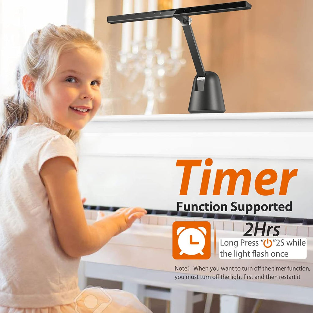 55'' 12W LED Dimmable Piano Lamp B8526