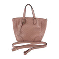 Pre-Owned Leather Pink Handbag B812