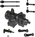 Power Steering Gearbox Idler & Pitman Arms Tie Rods 8pc Set Y61756