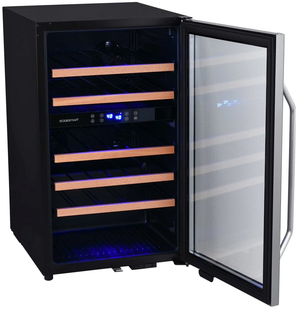 38 Bottle Capacity Free Standing Wine Cooler - Stainless Steel B93487