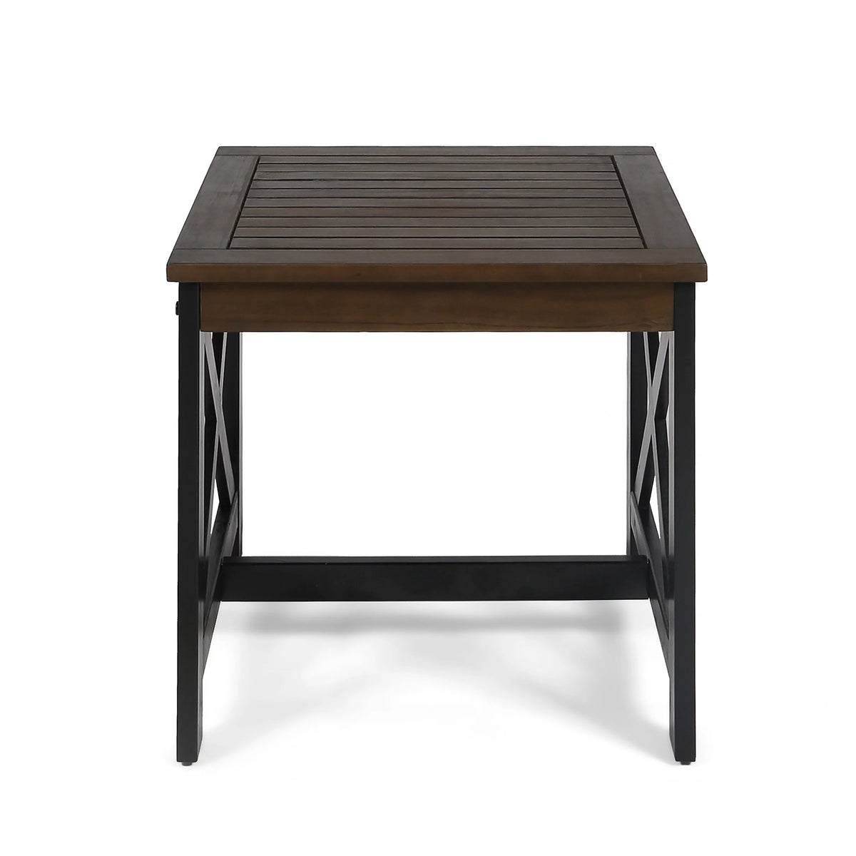 Acacia Wood Outdoor End Table Y43085