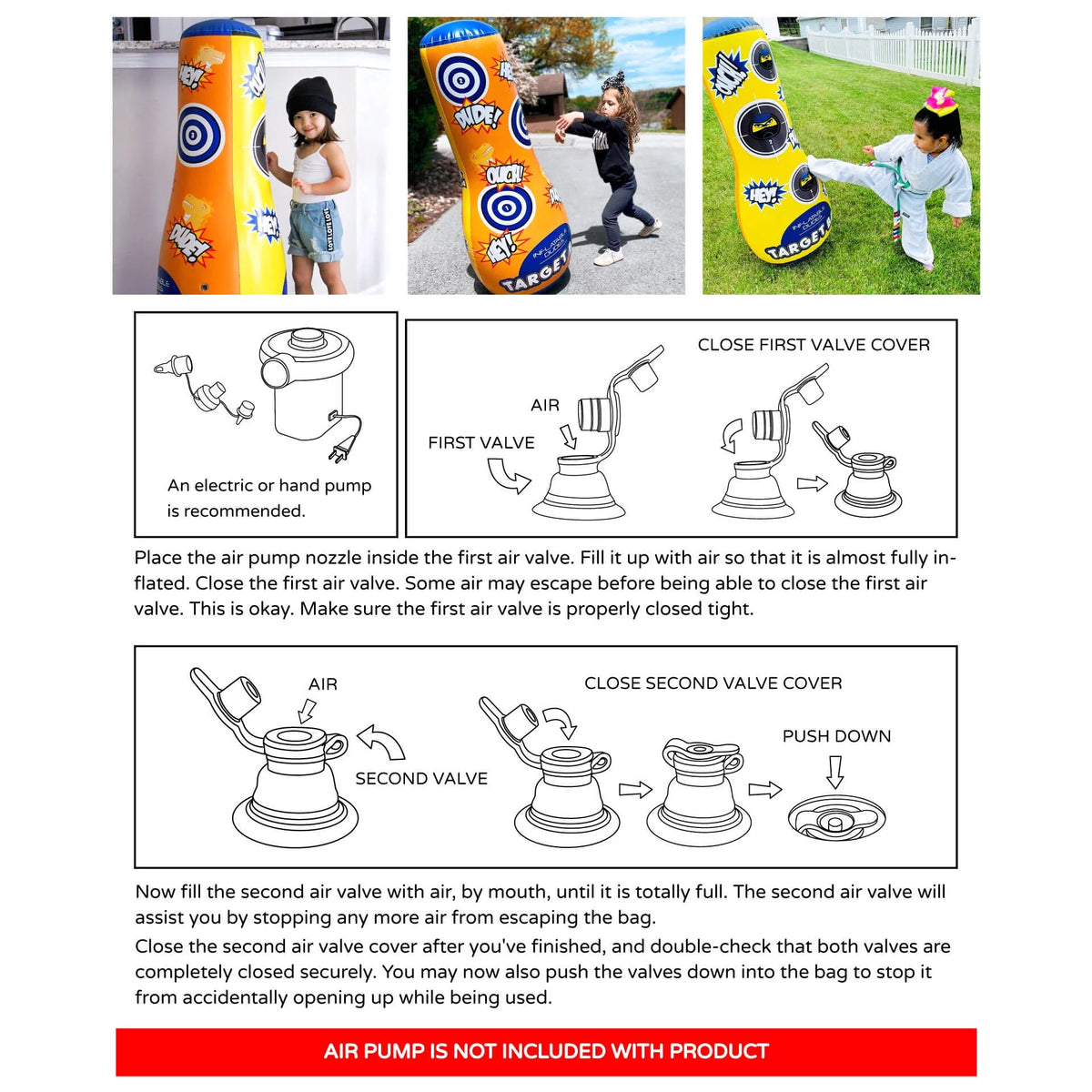 47 inch Dinosaur Ninja Kids Punching Bag D254934