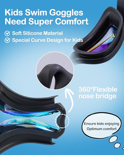 Kids Swim Goggles, Pack of 2 B62922
