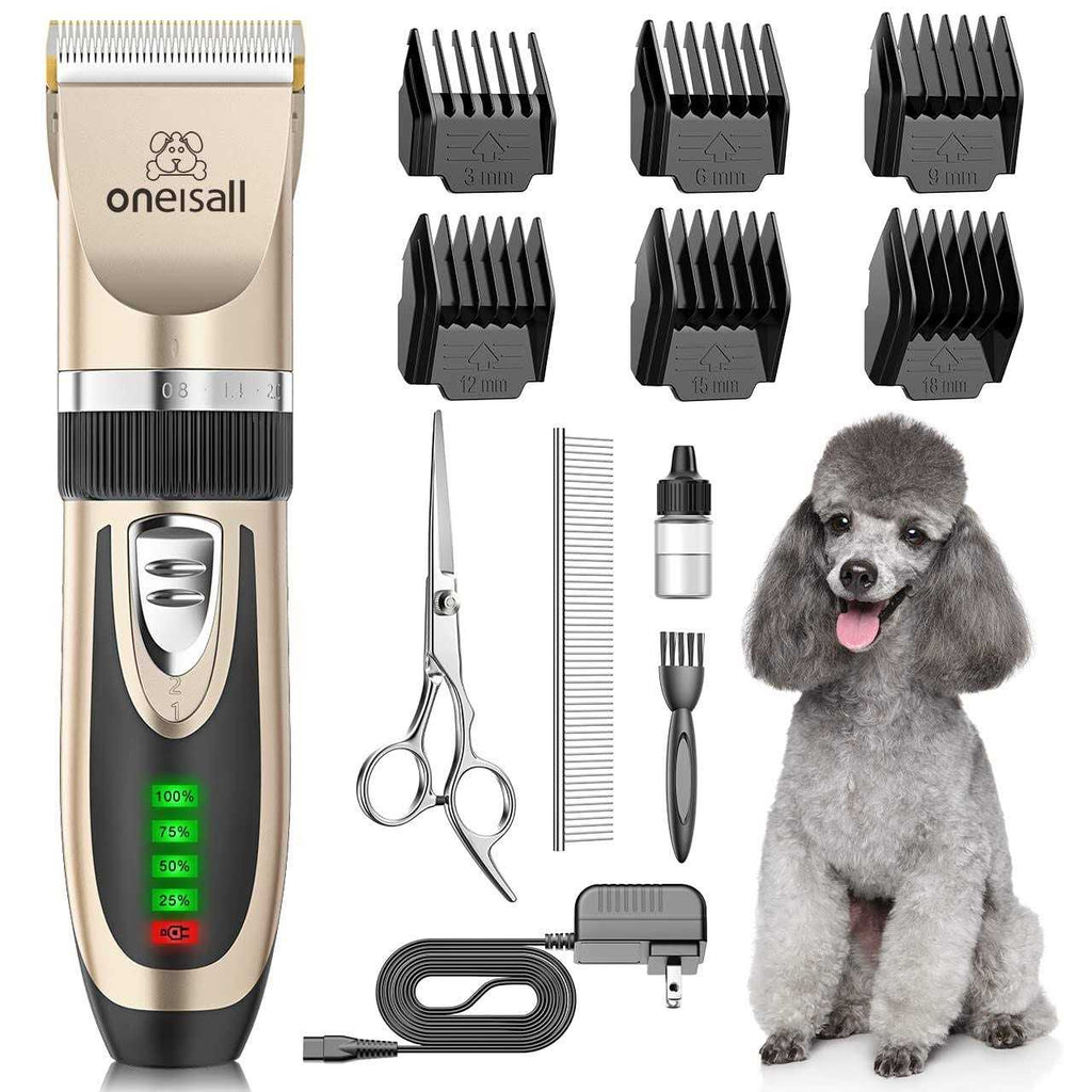 Low Noise 2-Speed Rechargeable Cordless Dog Clippers H34367