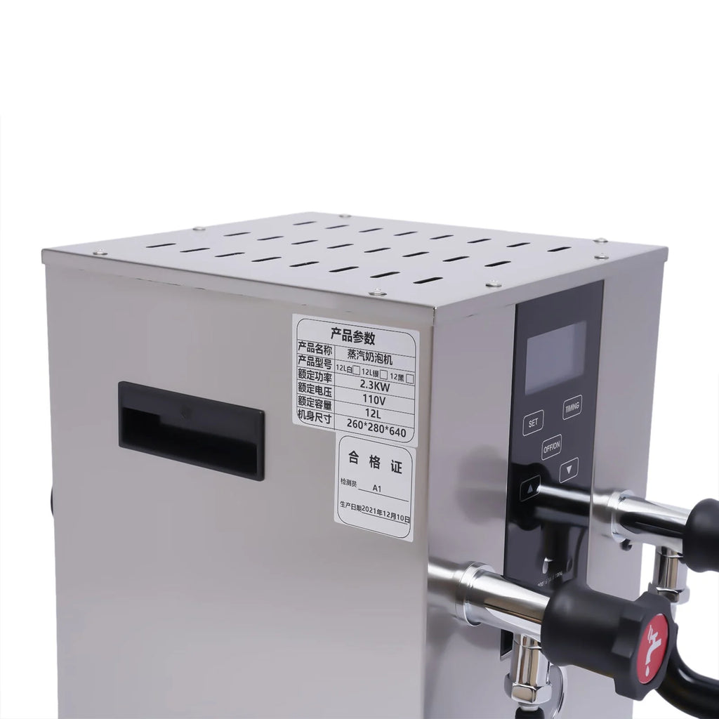 Commercial Steam Water Boiling Machine Milk Frother 2300W 110V M755