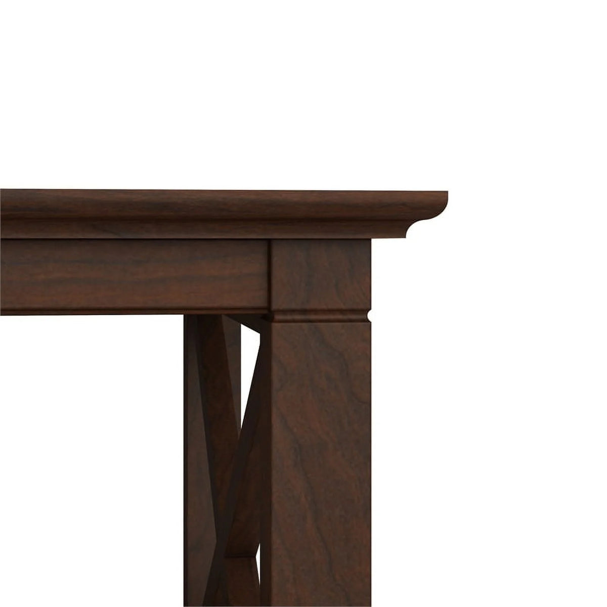 Contemporary Wood Tall TV Stand up to 65" Cherry R9430