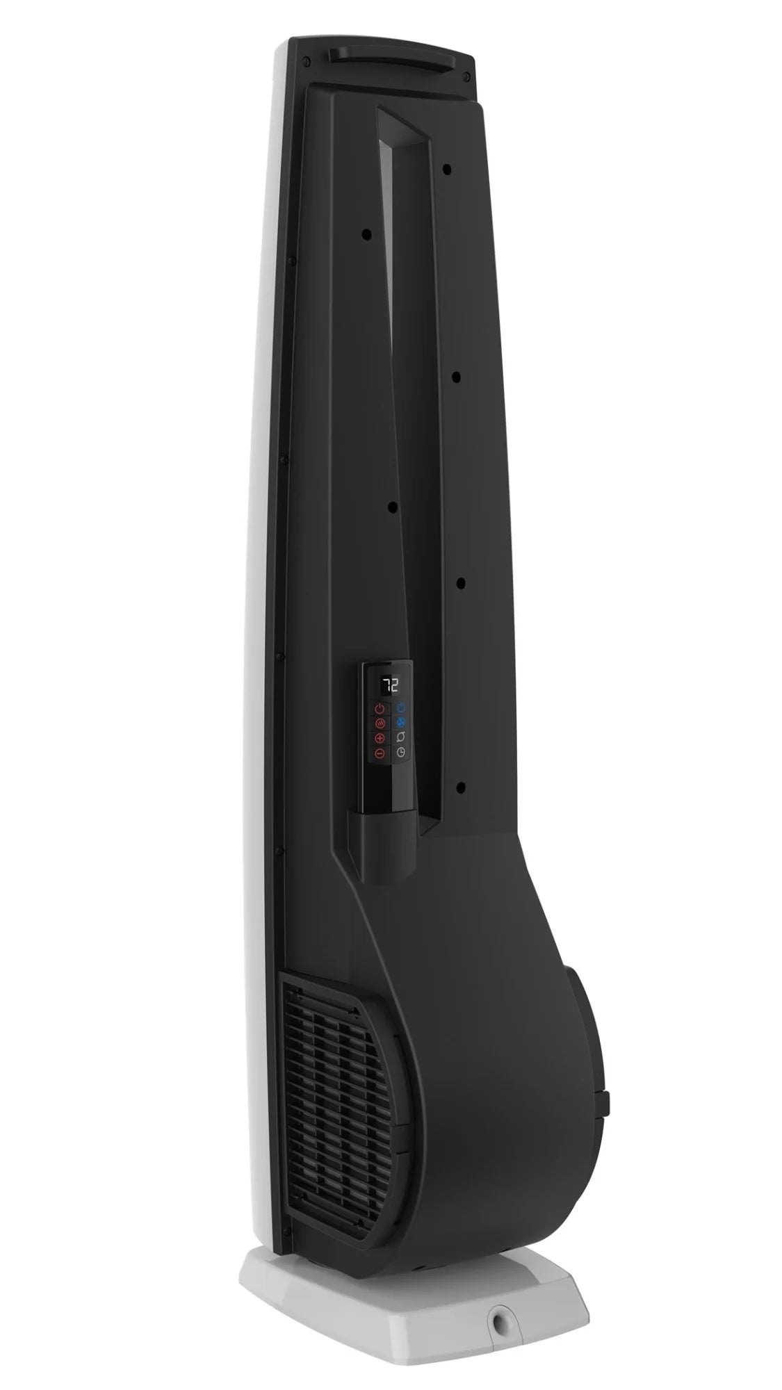 Black High Velocity Fan and Ceramic Space Heater with Remote H803423