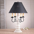 White Lamp with Shade E5830