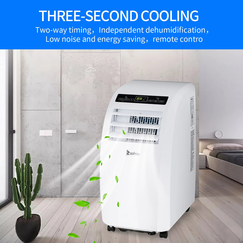 Portable Air Conditioner 7760BTU with Remote Control, White W8470