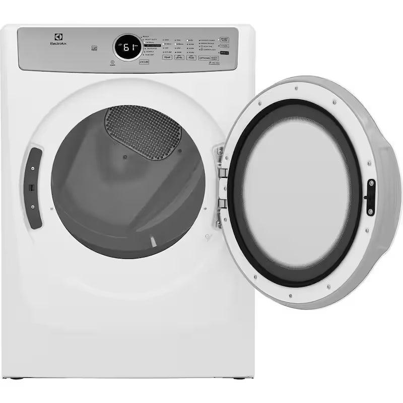 Electric Dryer Front Load White W9700