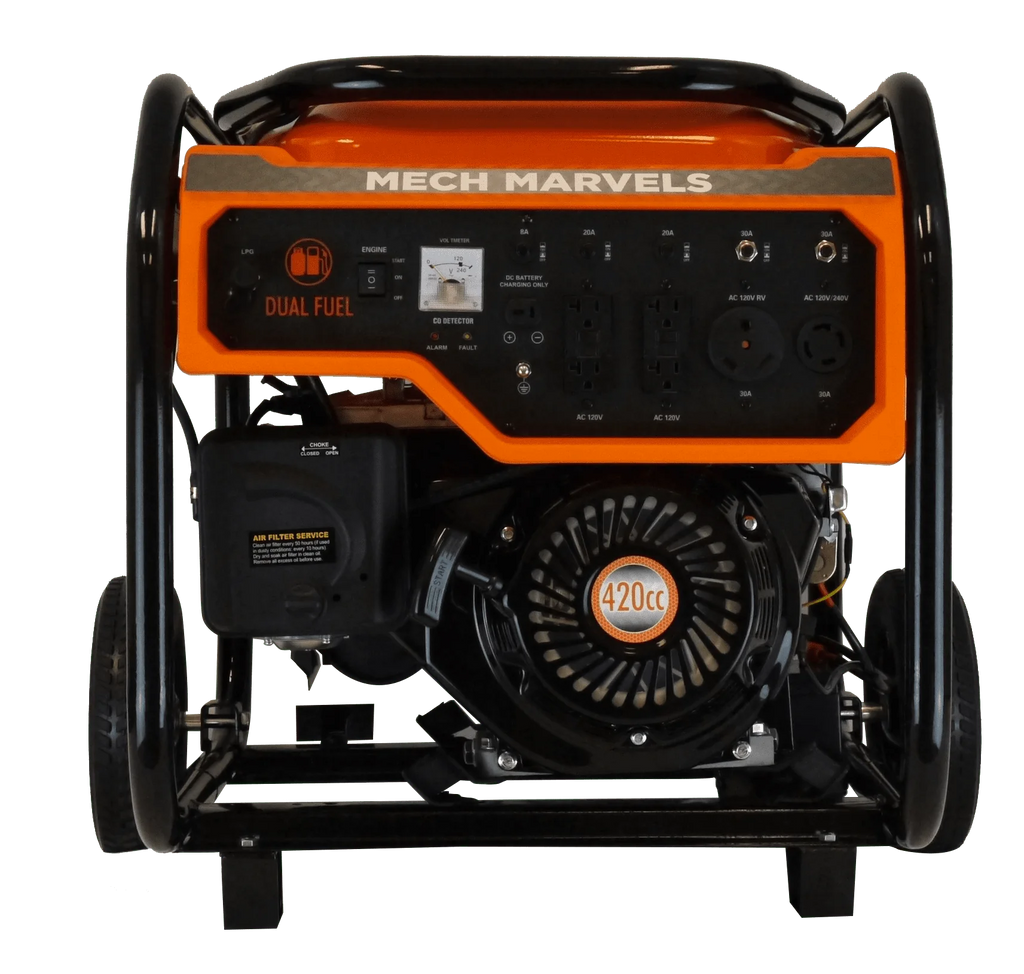 9000 Watt Dual Fuel Portable Power Generator L52895