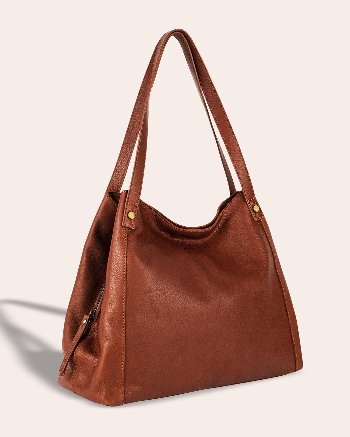 Leather Shopper U7892