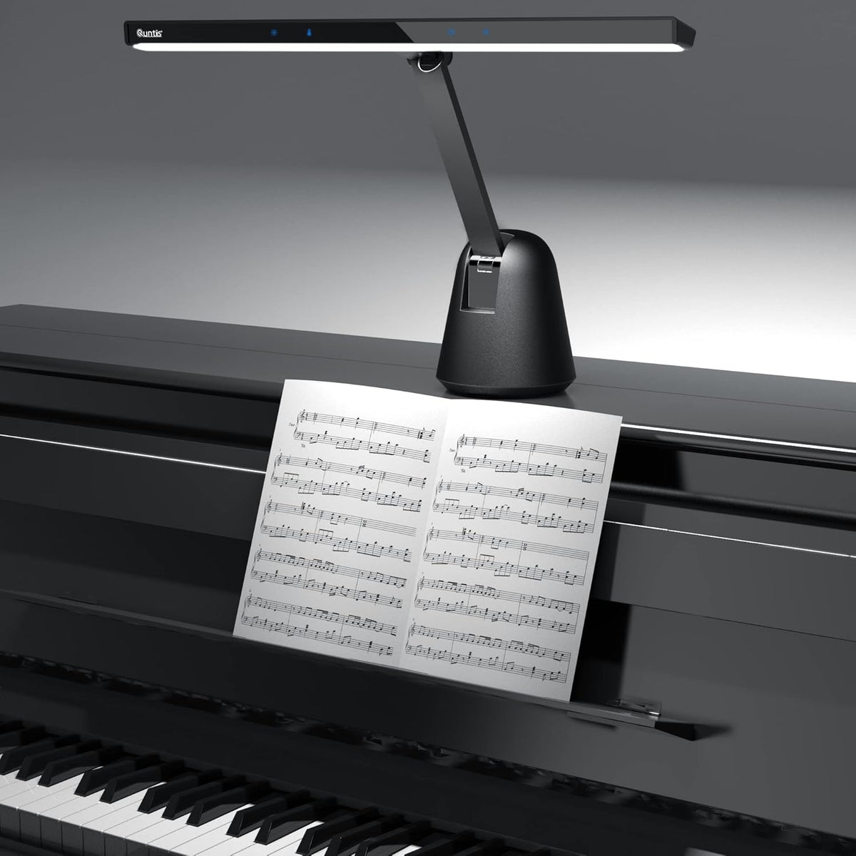 55'' 12W LED Dimmable Piano Lamp B8526