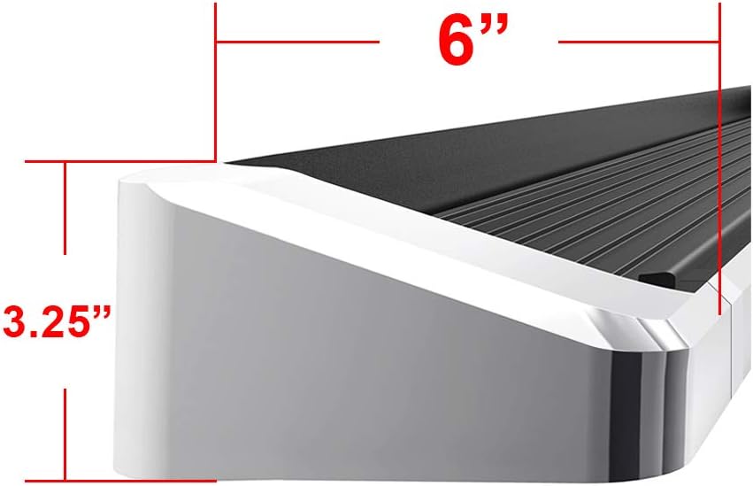 Running Boards 6in Double Cab R12568