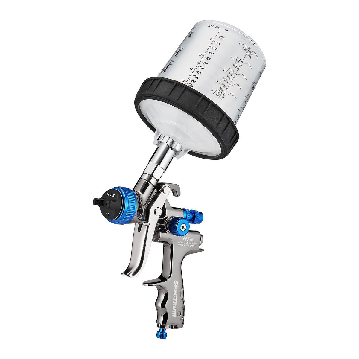 Gravity-Feed Air Spray Gun with Side Fan Control X51141