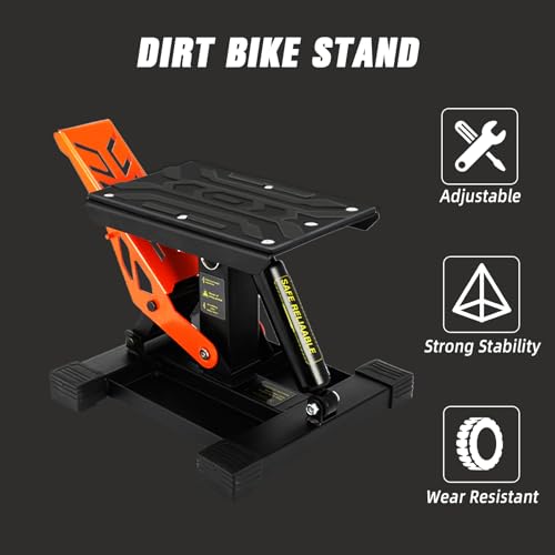 Motorcycle Lift Stand 1000Lbs Hydraulic Adjustable Height P208939