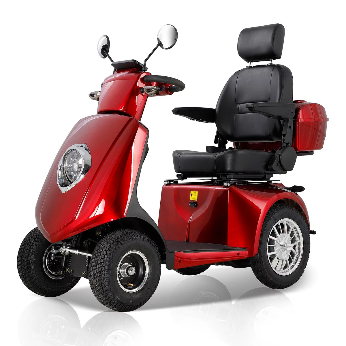 4 Wheel 800W Mobility Scooter 500 lb Capacity N8479
