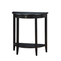 Black Wood Console Table E13463