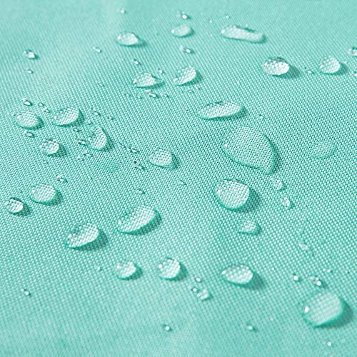 Pack of 2 Waterproof Outdoor Pillow Covers 18x18 Inch Light Green K9926