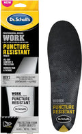 Work Puncture Resistant Insoles, Men's 8-14, Trim to Fit T699079