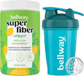 Super Fiber Powder + Fruit, Lemon Lime Shaker Bottle Bundle Q5392