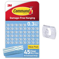 Indoor Mini Light Clips, 45 Clear Clips and 54 Strips P215907
