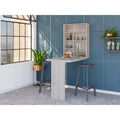 Light Gray Wall Double Door Cabinet D83704