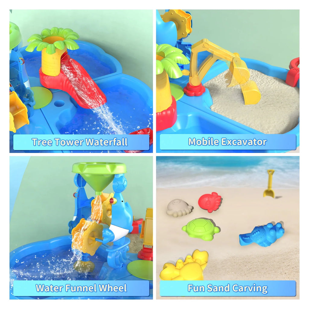 4 in 1 Sand and Water Play Table D100