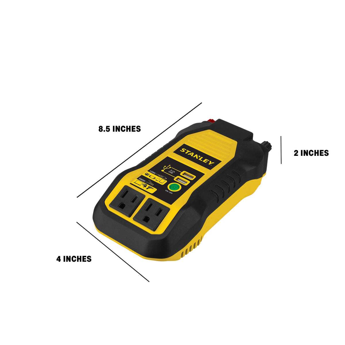 500 W Portable Power Inverter 120 Volt Q100582