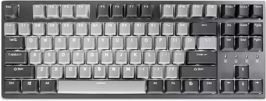 White 87 Keys Mechanical Gaming Keyboard P993