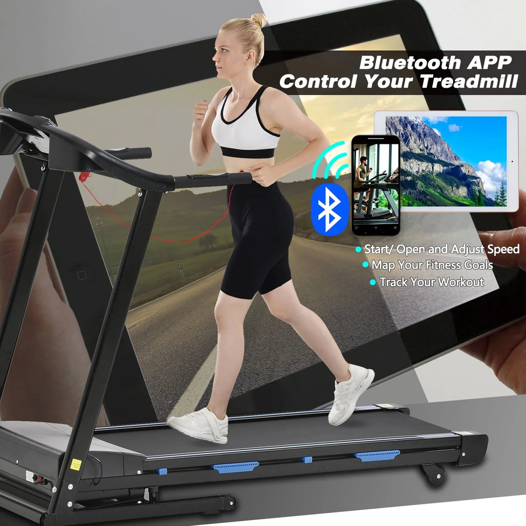 3.5HP Foldable Electric Treadmill with Incline S723
