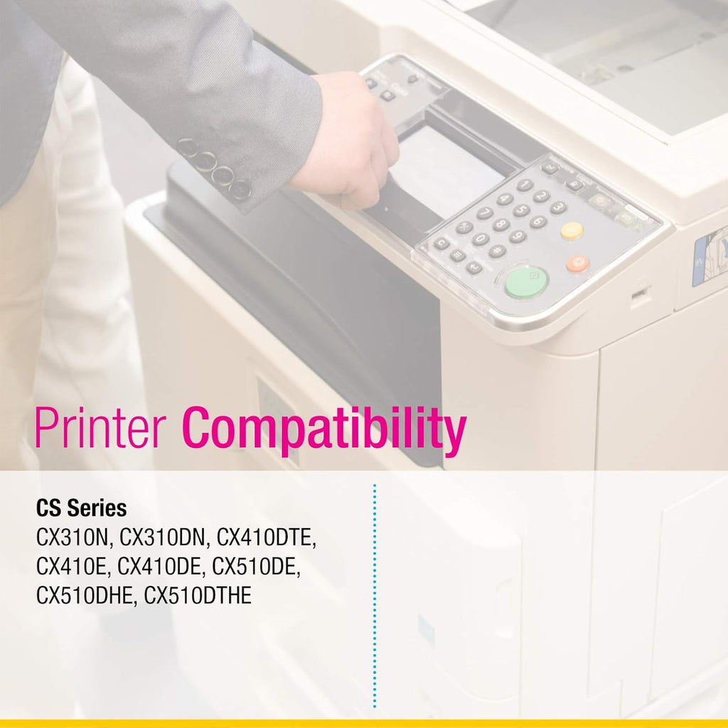 Cyan Magenta Yellow Toner Cartridge 3 Color Set F254070