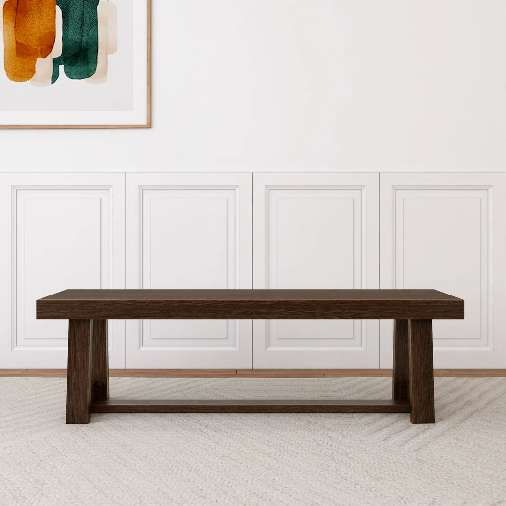 60" Solid Wood Dining Bench I4842